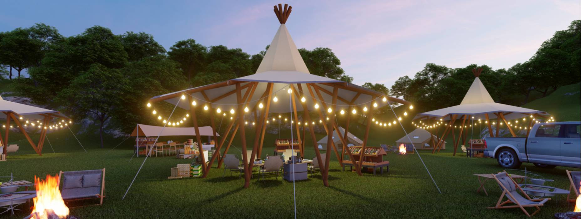 永清县露营帐篷酒店厂家